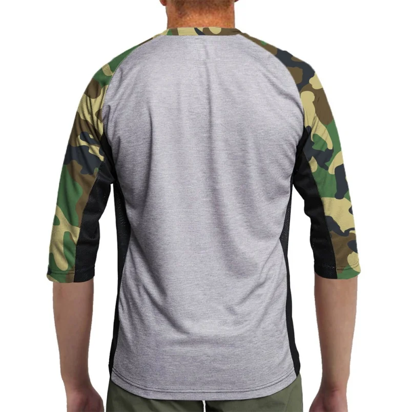 3/4 рукава MTB Даунхилл велосипедная Джерси Горный велосипед для бездорожья DH из