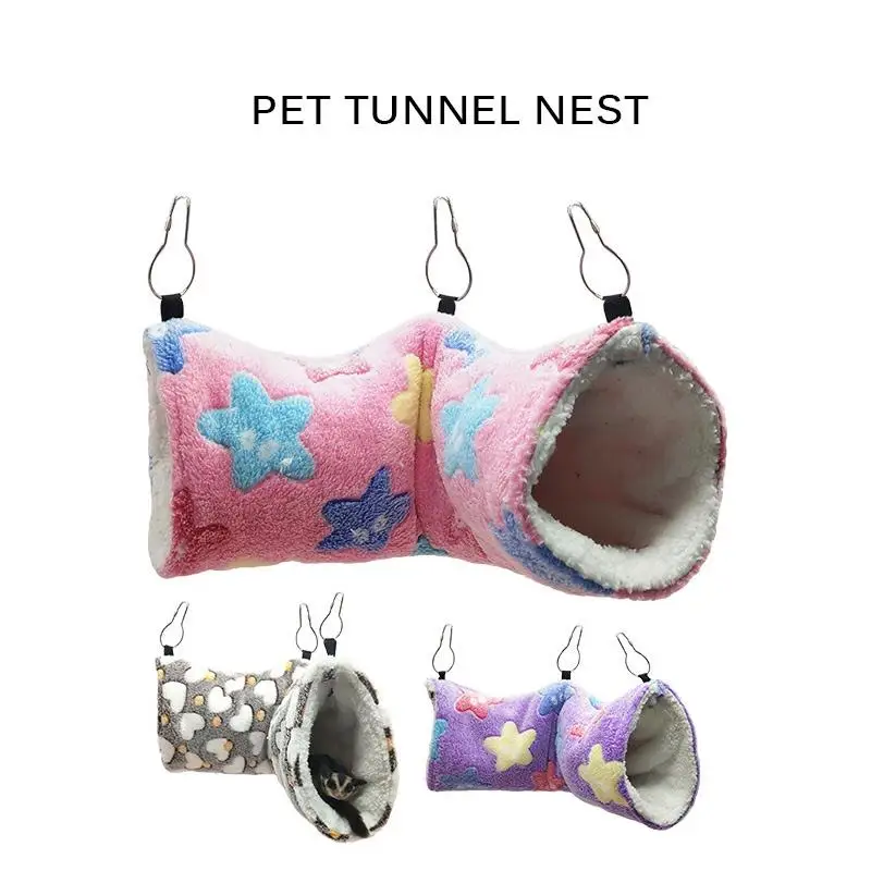 Гамак для домашних животных плюшевый мягкий зимний теплый висячий домик