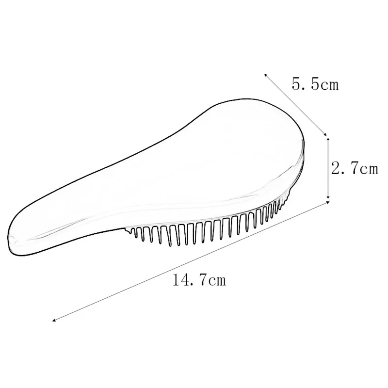 1 шт. Антистатическая расческа для волос и бороды|magic handle tangle detangling|comb shower hair brushhair