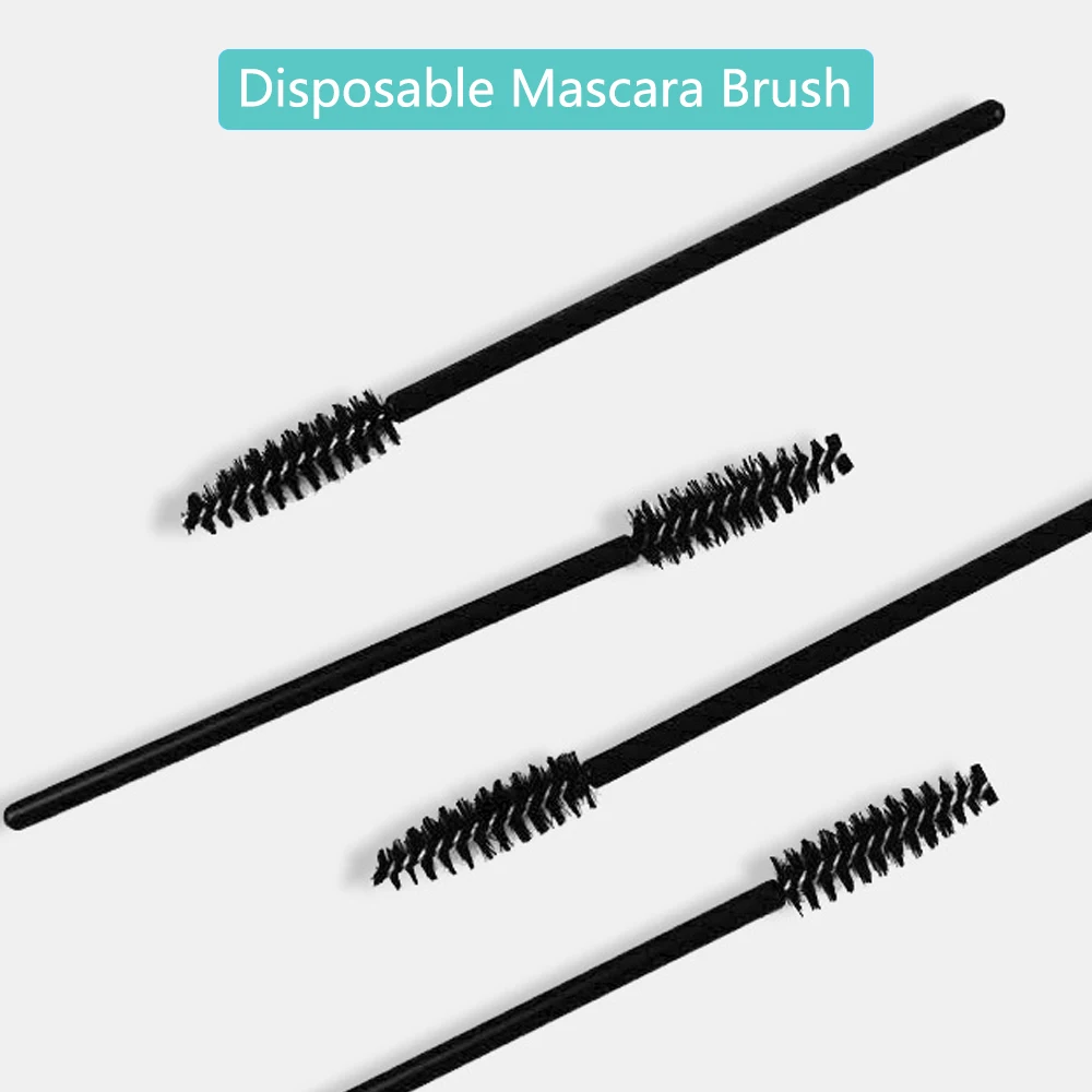 Eyelash Brush Makeup Brushes Disposable Mascara Wands Applicator Eye lashes Cosmetic For maquiagem | Красота и здоровье