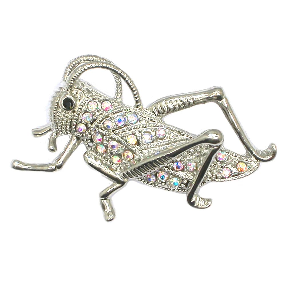 Мужская/женская брошь в форме Кузнечика для костюма платья шляпы шарфа рюкзака |