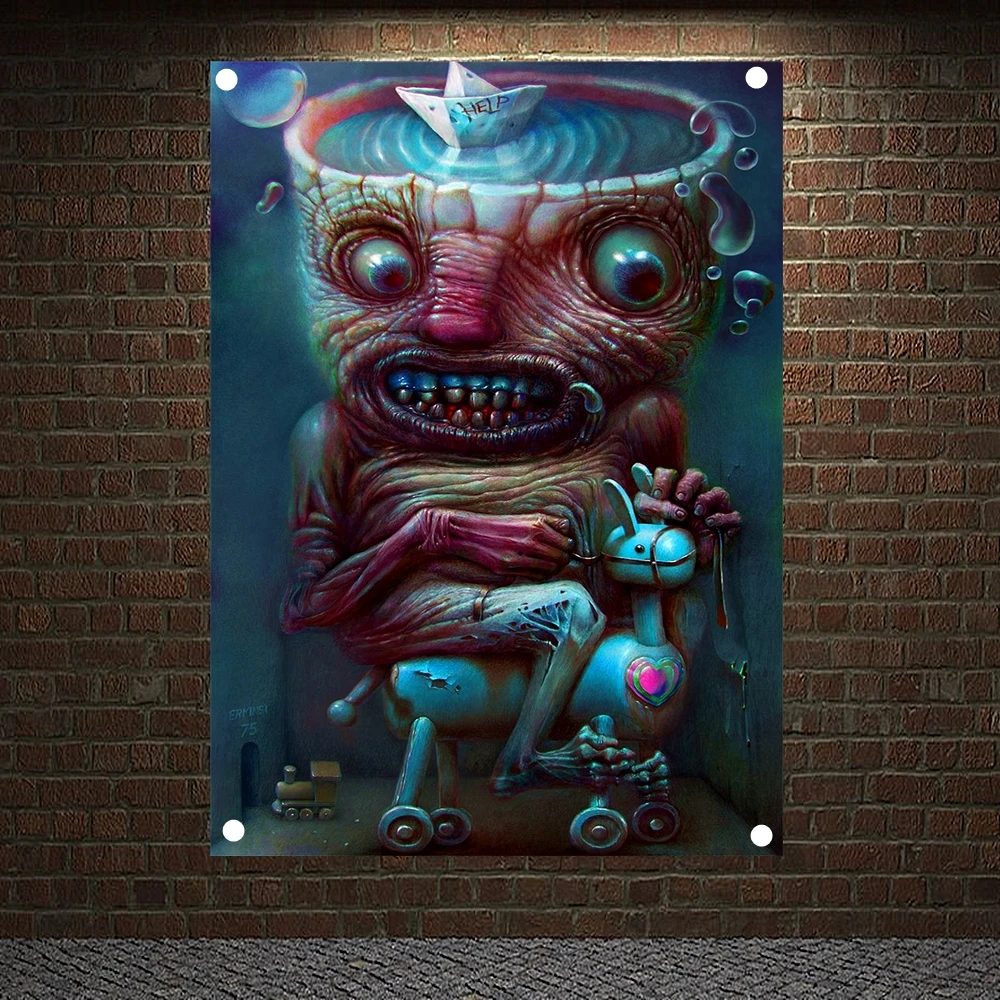 Музыкальная тема настенная подвеска с четырьмя отверстиями вывеска поп рок