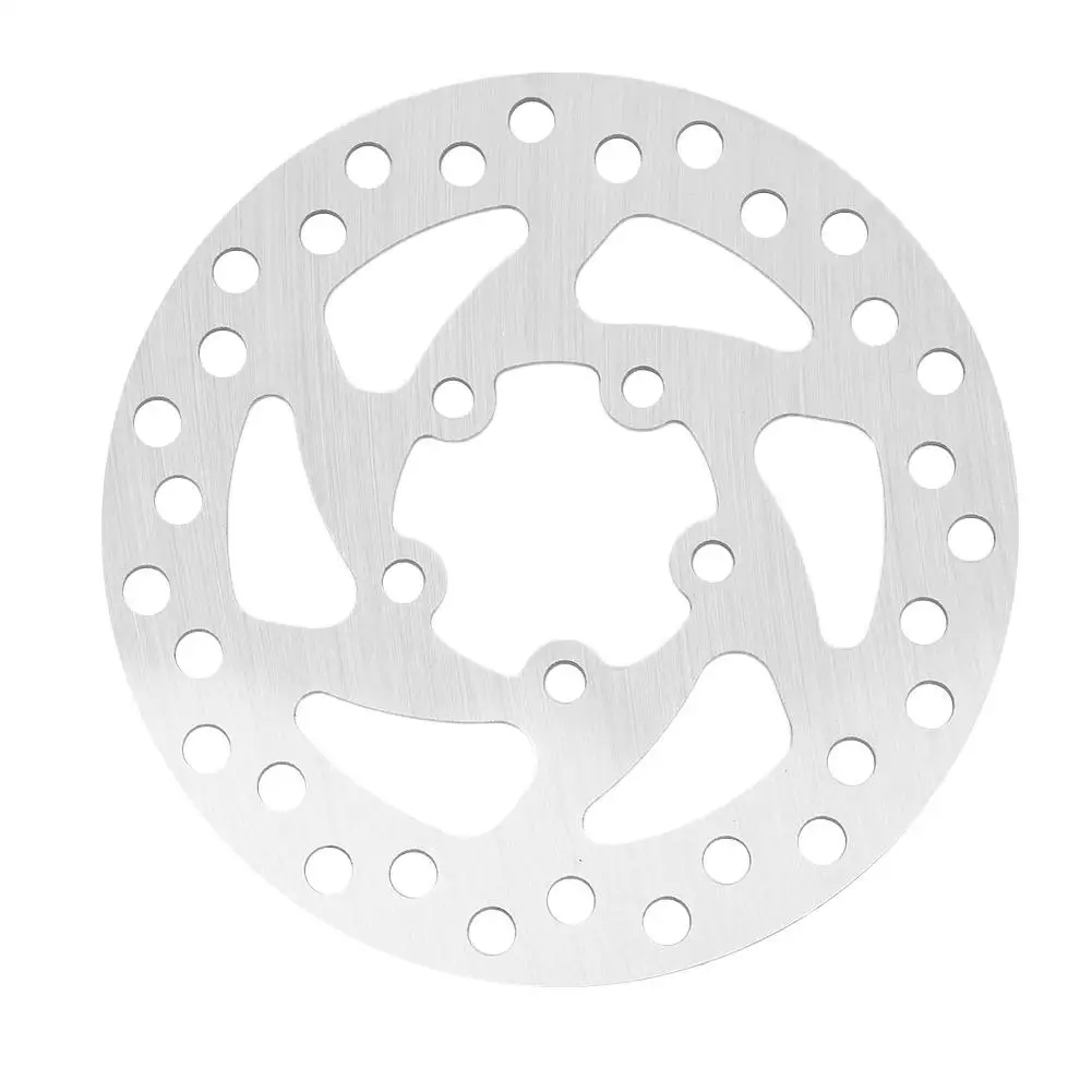 

120mm Silver Steel M365 PRO Brake Disc for Electric Scooter w/ 5pcs Screws