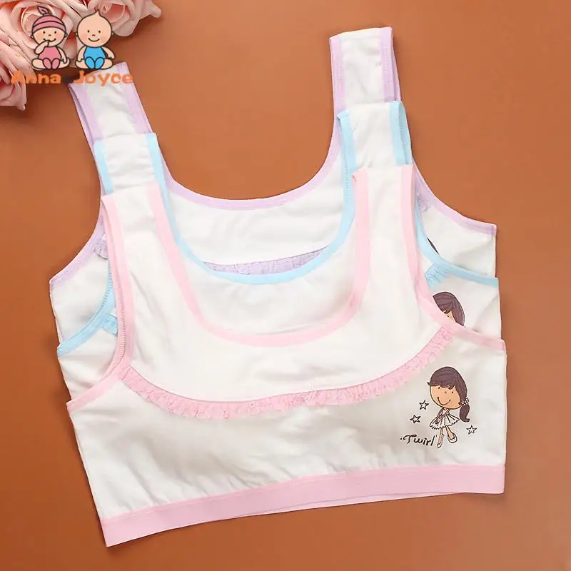 10 шт./лот для девочек нижнее белье детское с рисунком подростков спортивный