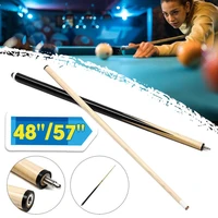 57inch wooden pool american snooker cues 2 piece 12 assemble billiards cues stick house bar adult home game entertaining tools
