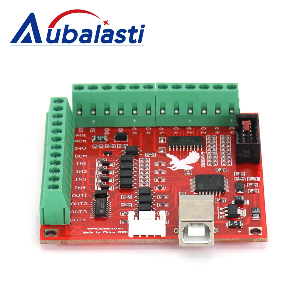 Плата коммутатора Aubalasti CNC USB MACH3 100 кГц 4 оси 12 24 В|Драйвер двигателя| |