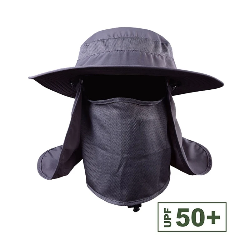 

Fishing Caps Men Women Windproof Sunshade Detachable / Removable Ear Neck Cover Fishermen Hat Outdoor Sportswear