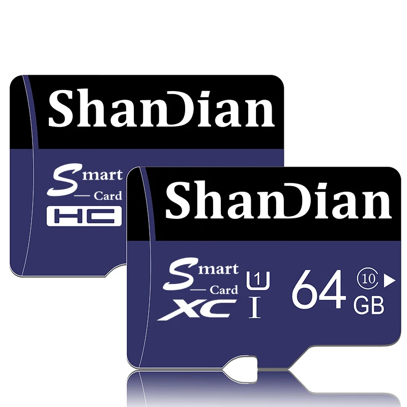 

ShanDian карта памяти Micro sd, класс 10, 64 ГБ, 32 ГБ, 16 ГБ, 8 Гб