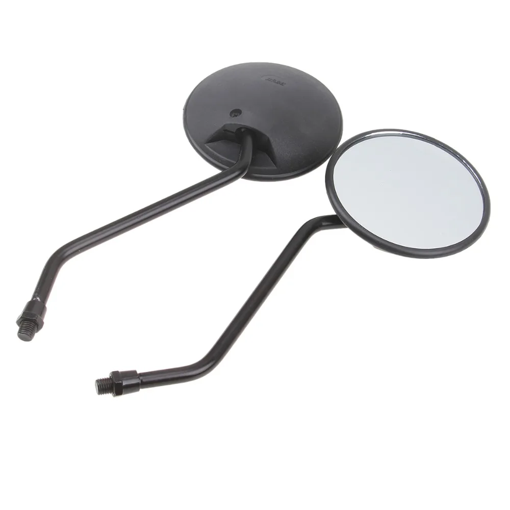 Универсальное Черное круглое зеркало заднего вида для мотоцикла Retroviseur Moto Cafe Racer