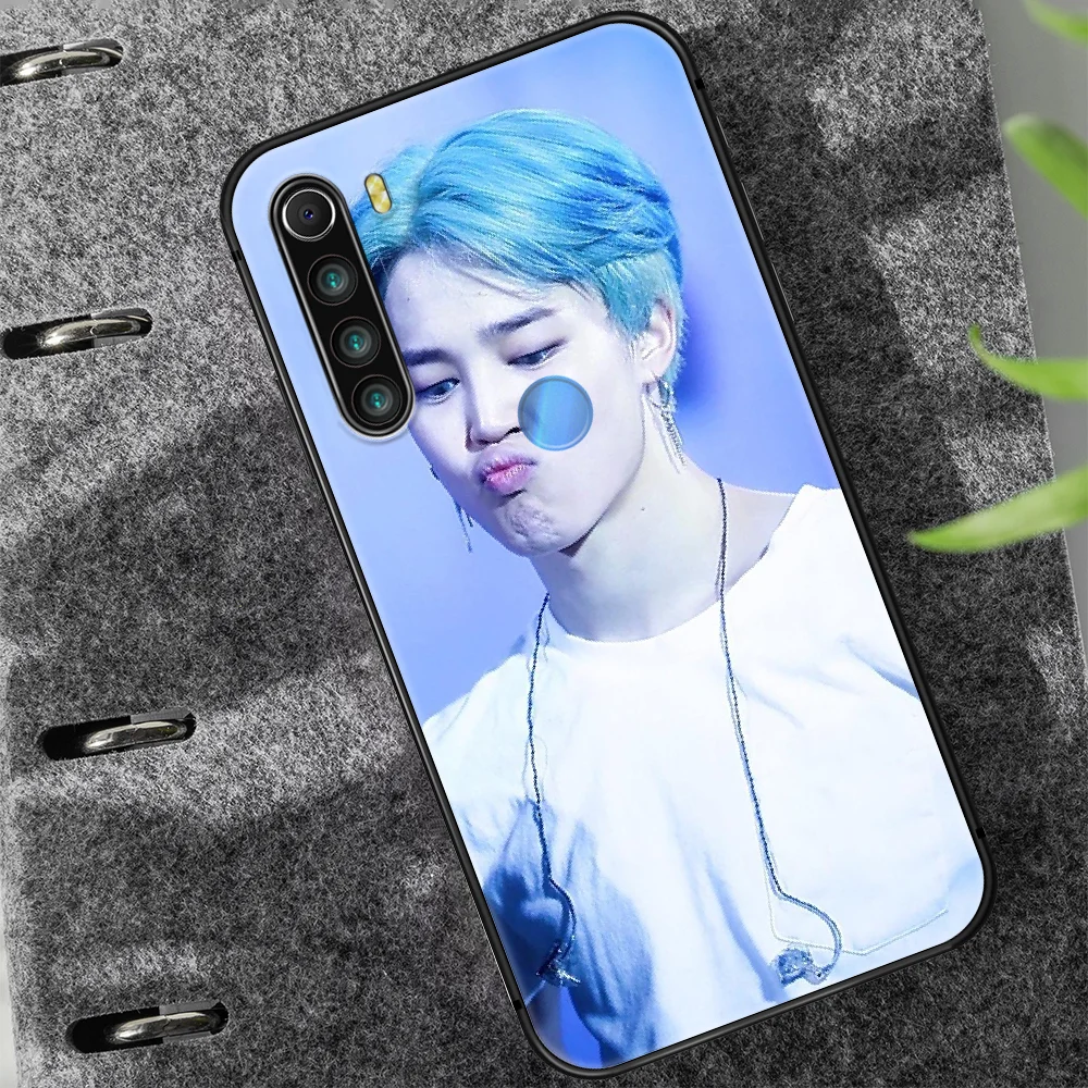 

Bangtan Boys JiMin Phone Case Cover Hull For XIAOMI Redmi 7 7a 8 8a 9 10X NOTE 6 7 7s 8 8t 9 9s Pro Max black Cell Fashion