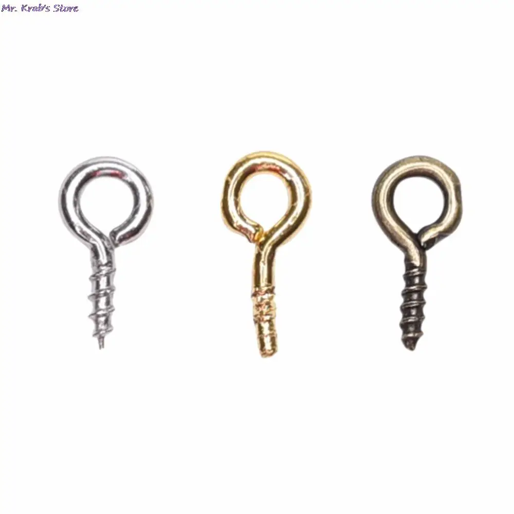 Мини-шпильки с резьбой для ювелирных изделий сделай сам просверленные