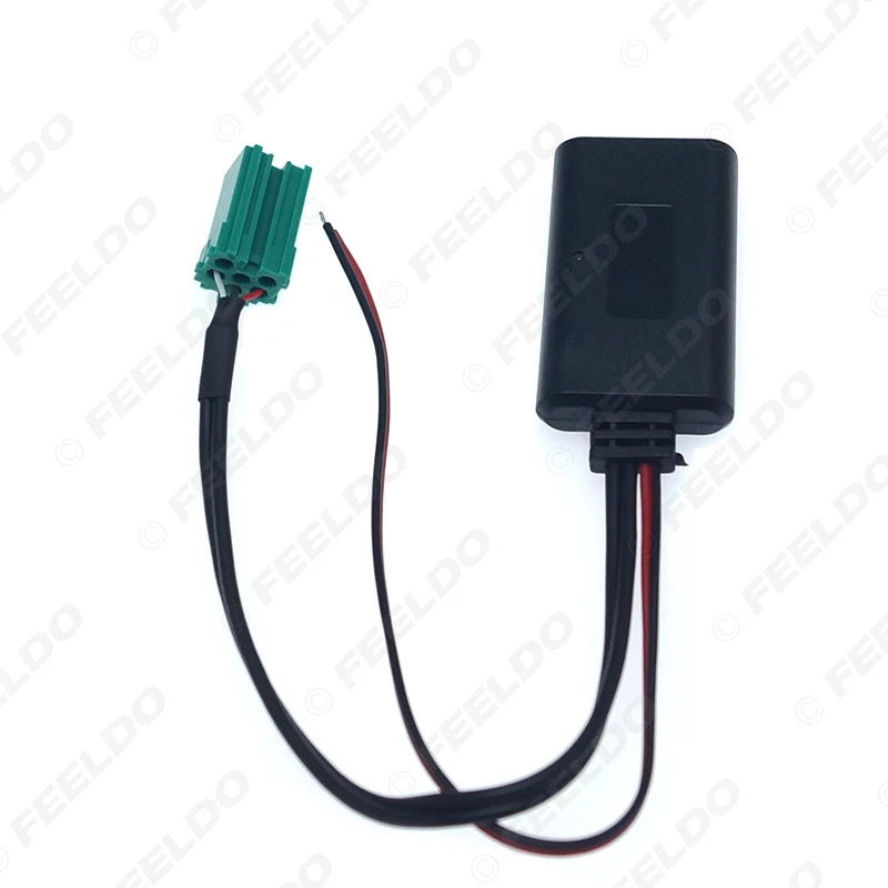 FEELDO 1 шт. автомобильный Bluetooth модуль приемник Aux адаптер кабель для Renault Megane Kangoo Laguna