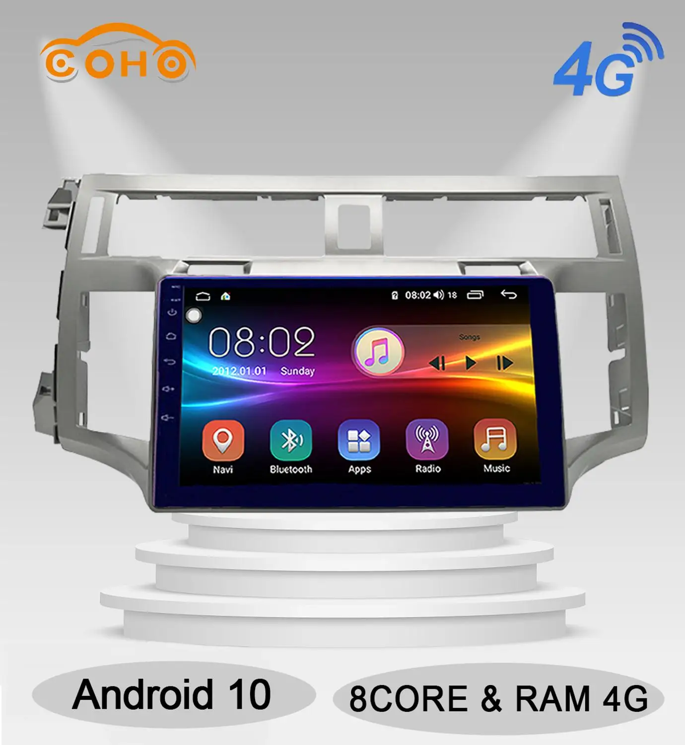 Avalon Android 10 0 4 + 64G Восьмиядерный автомобильный стерео плеер радио для Toyota