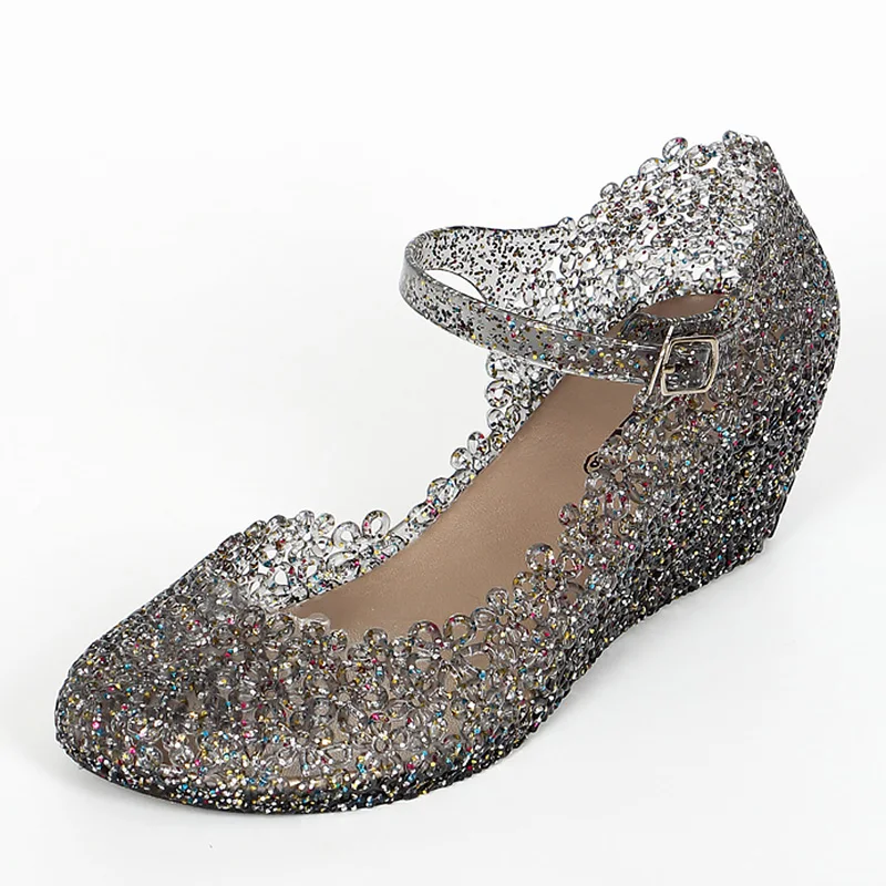 Wedges Sandals Women Jelly Shoes Fashion Classic Incease Transparent Sandals Female Summer Shoes Woman Sandals