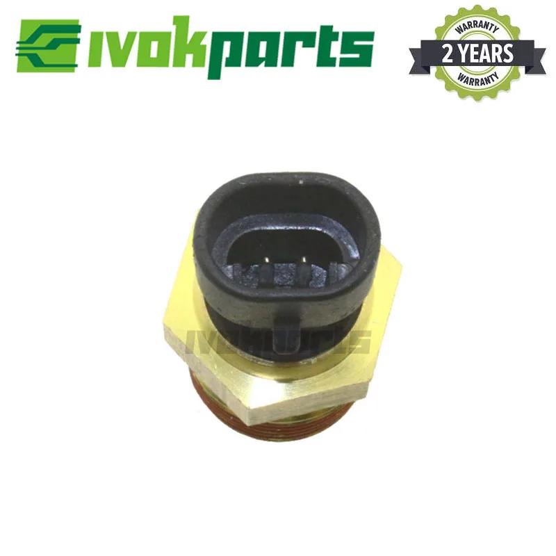 Датчик температуры воды и охлаждающей жидкости двигателя с разъемом для