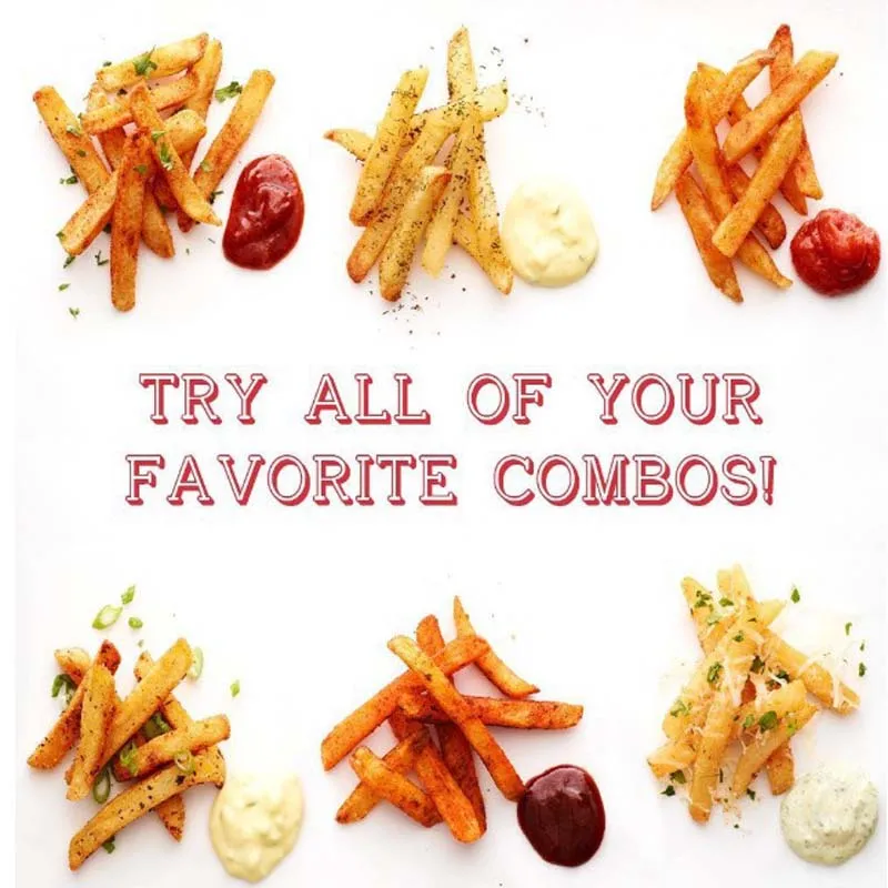 Западный стиль картофель фри чашка для овощного салата креативная наклонная