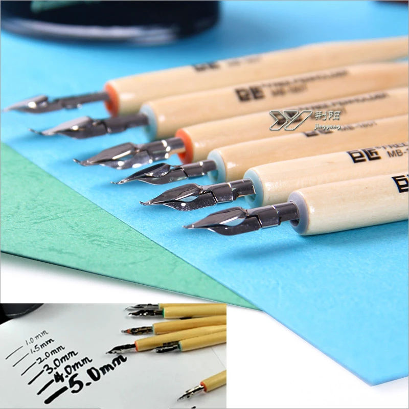 Перьевая ручка LifeMaster Jujiang перьевая с круглым наконечником для каллиграфии фото