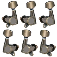 6 pieces sealed gear guitar tuning pegs machine heads for acoustic electric guitar 3 left3 right