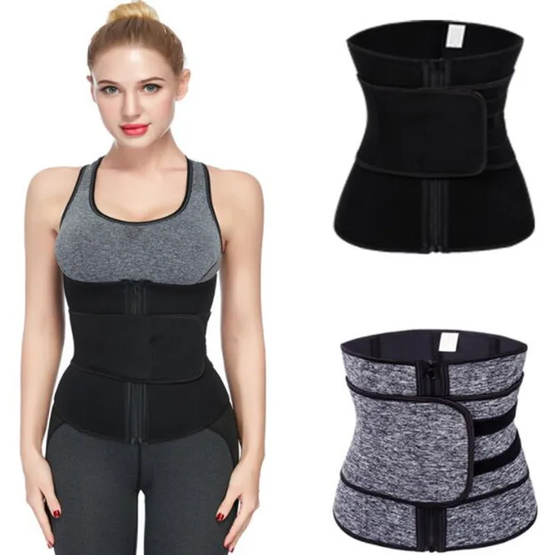 

Therapy Back Waist Support Belt Lumbar Brace Massage Band Health Care Women Waist Trainer Neoprene Belt