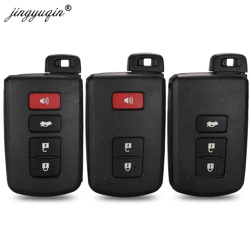 Чехол jinyuqin для пульта дистанционного управления с 2/3/4 кнопками Toyota Avalon Camry RAV4 Corolla