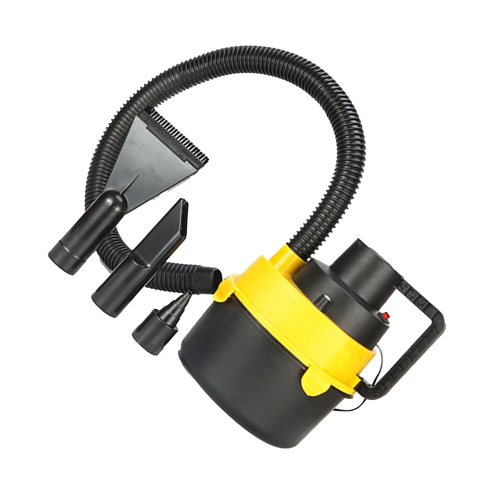 

12V Portable Handheld Car Vacuum Cleaner Auto Wet Dry Dual Use Vacuum Cleaner With Built-In Fuse Tube Fast Delivery