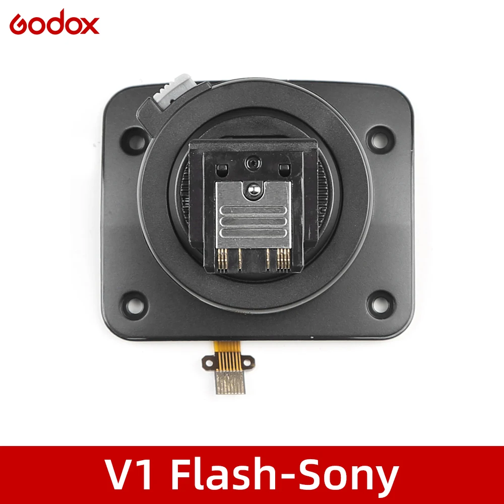 Godox Вспышка V1 V1C V1N V1S V1F V1O V1P для вспышки «Горячий башмак» и заменить аксессуары - Цвет: V1S for Sony