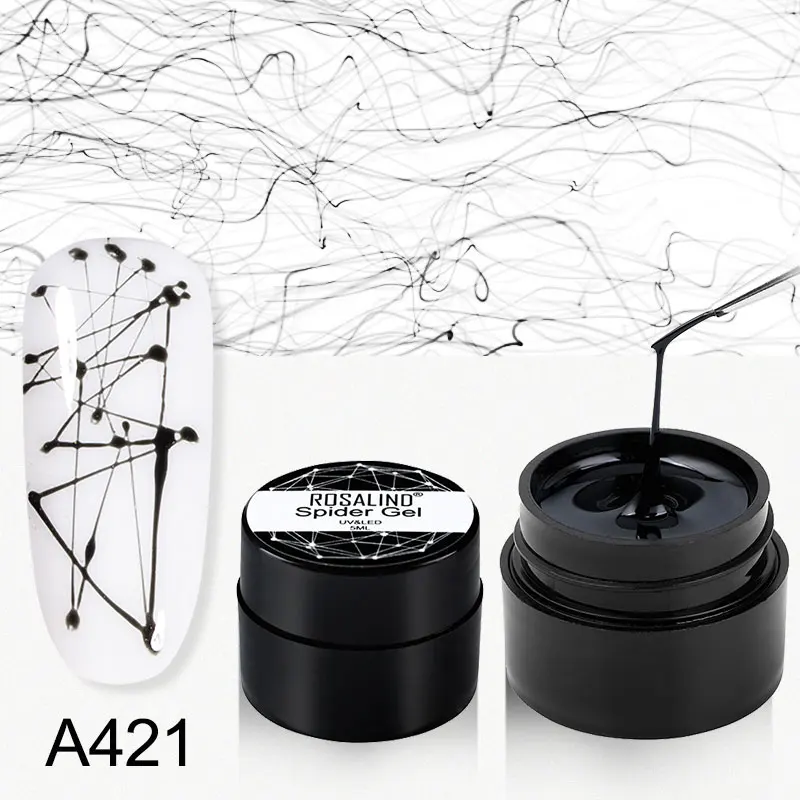 Гель-лак для ногтей ROSALIND гибридные лаки нейл-арта УФ-лак праймер рисования линий 5