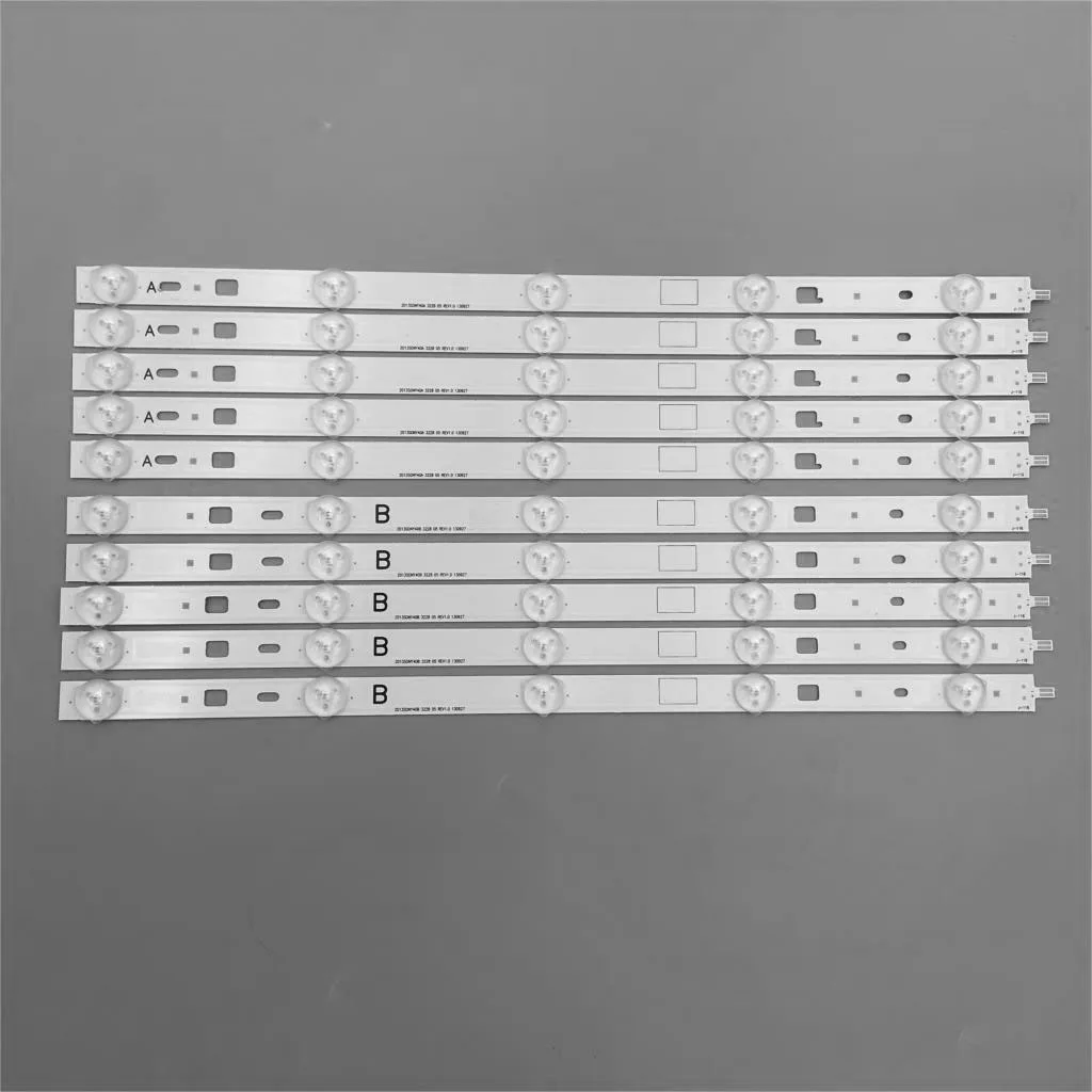 10 шт./комплект светодиодный Светодиодная лента 5 ламп для Sony 40 &quotTV 2013Sony 40A 40B Φ