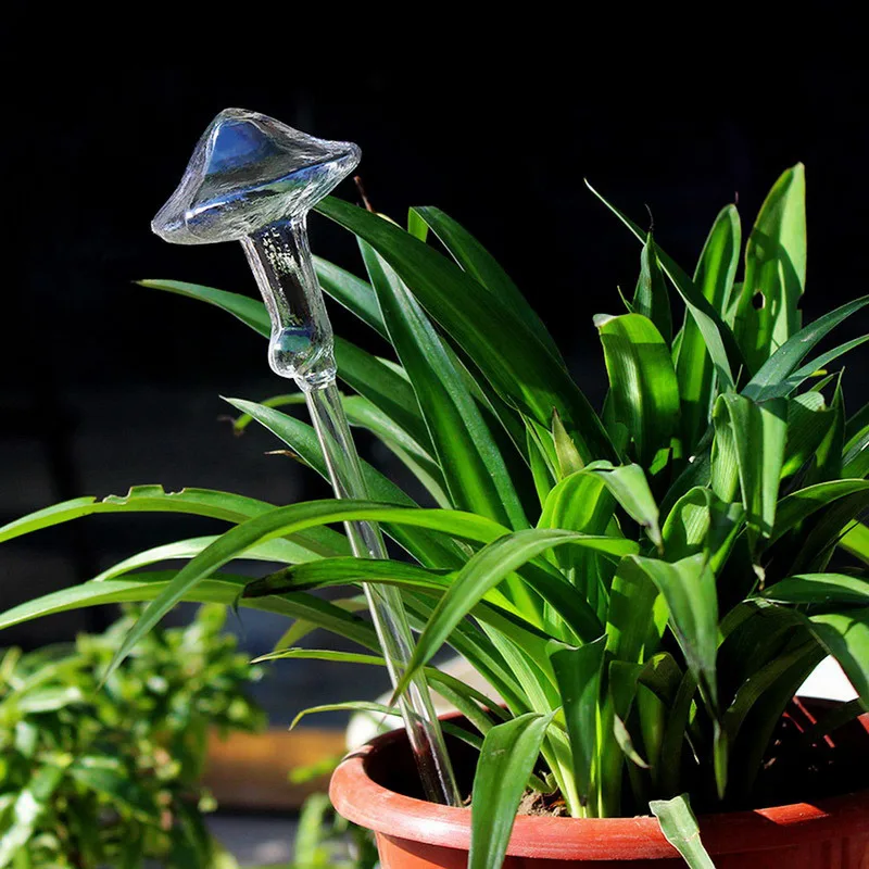 

Heat-Resistant Glass Bird Flower Watering Device Automatic Watering Gravity Water Seepage Self Irrigation Gardening Supplies