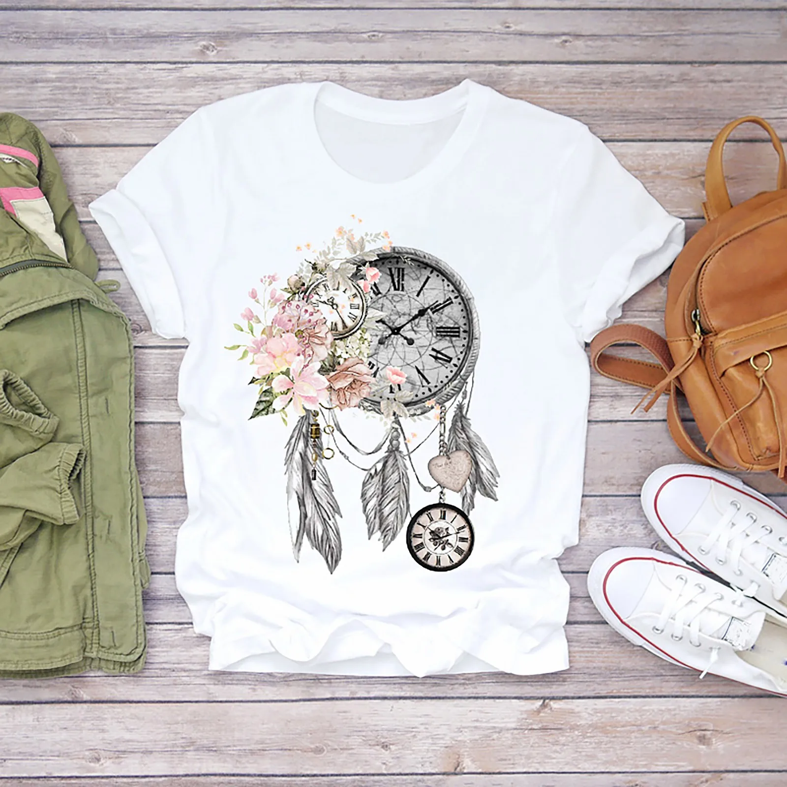 

Catcher Printed Summer Harajuku Tshirt Pullover Tops Women Short Sleeve Oversized Plus Size T-shirt Femme Fashion Clothes y2k