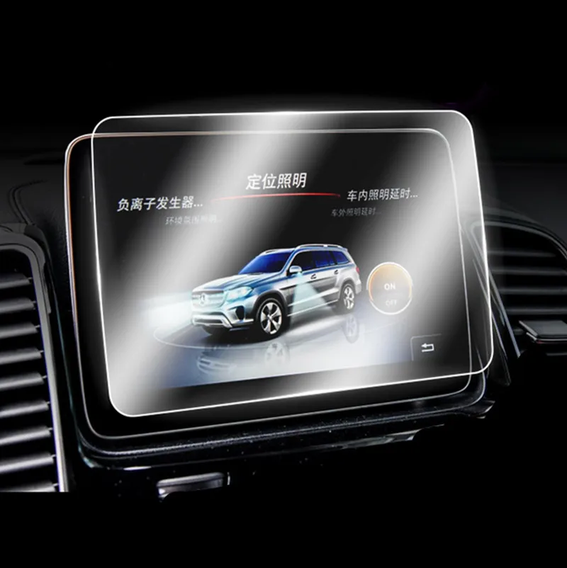 

Защитная пленка для экрана автомобильного навигатора для Benz GLE Class 2015-2019 GLE320 GLE400, защитное закаленное стекло