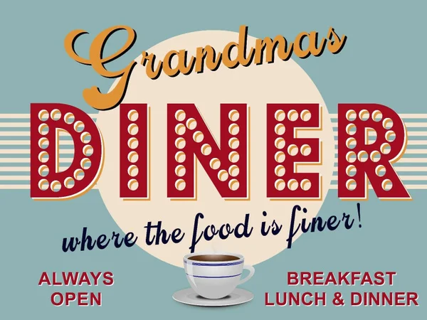 

Personalised Kitchen Diner Tin Sign art wall decoration,vintage aluminum retro metal sign