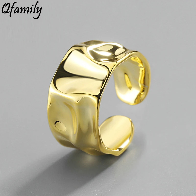 Женская серебряная вогнутая выпуклая Ширина Искусственная поверхность Открытое