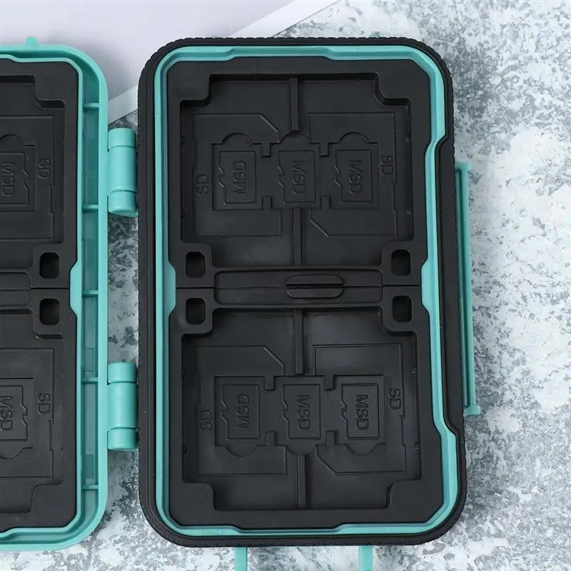 Падение сопротивления карта памяти Держатель корпуса SD контейнер для хранения