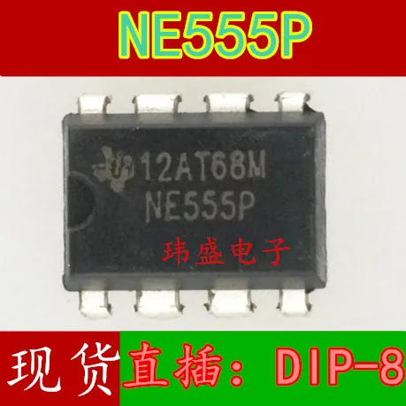 

10 шт. NE555P DIP-8 DIP-8 NE555