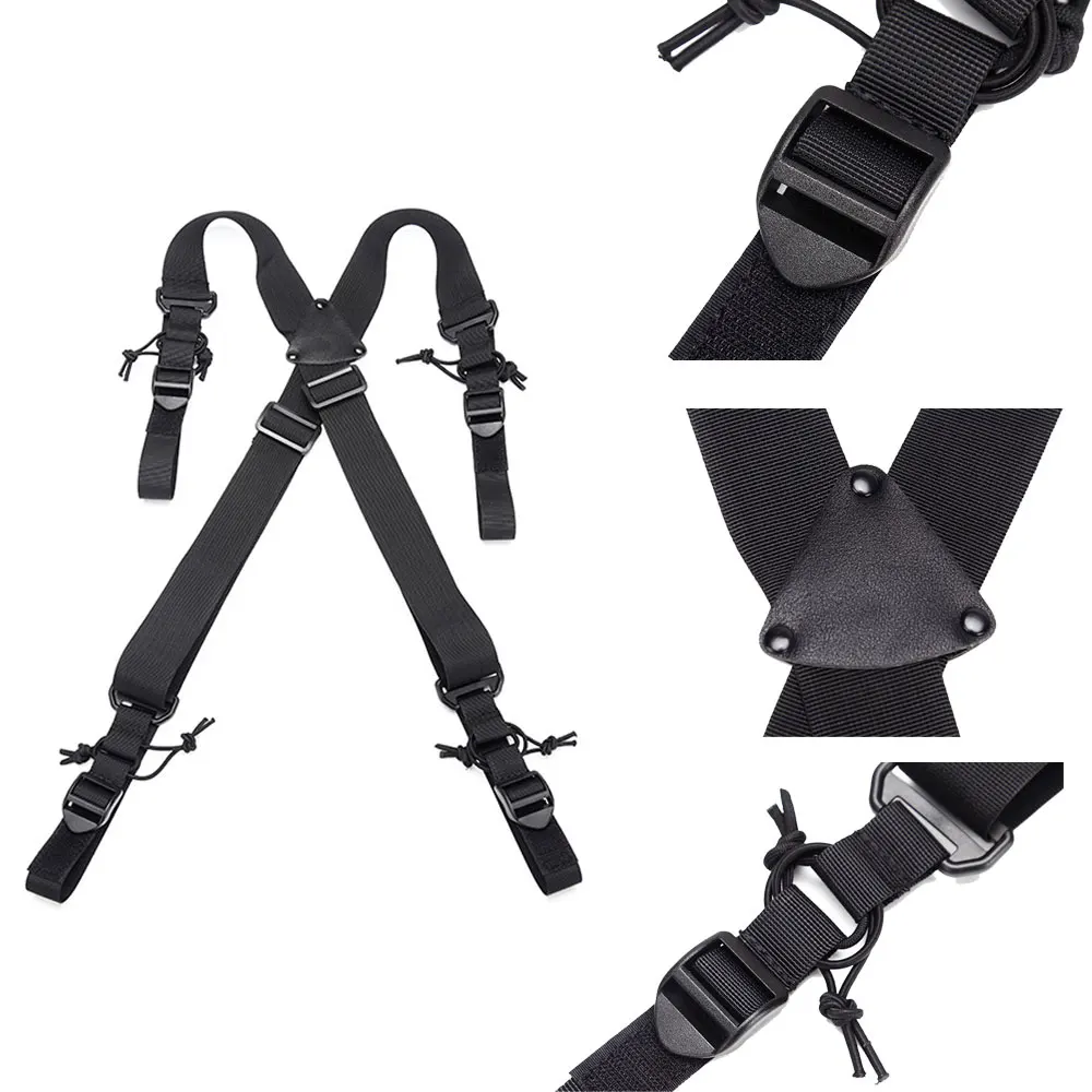 Тактические Военные подтяжки X Back в наличии на складе США прочный ремень с ремнем