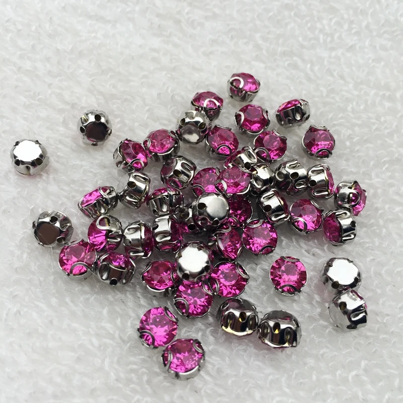 3D Стразы с защитой от царапин Серебряное дно без стекла плоской задней частью для