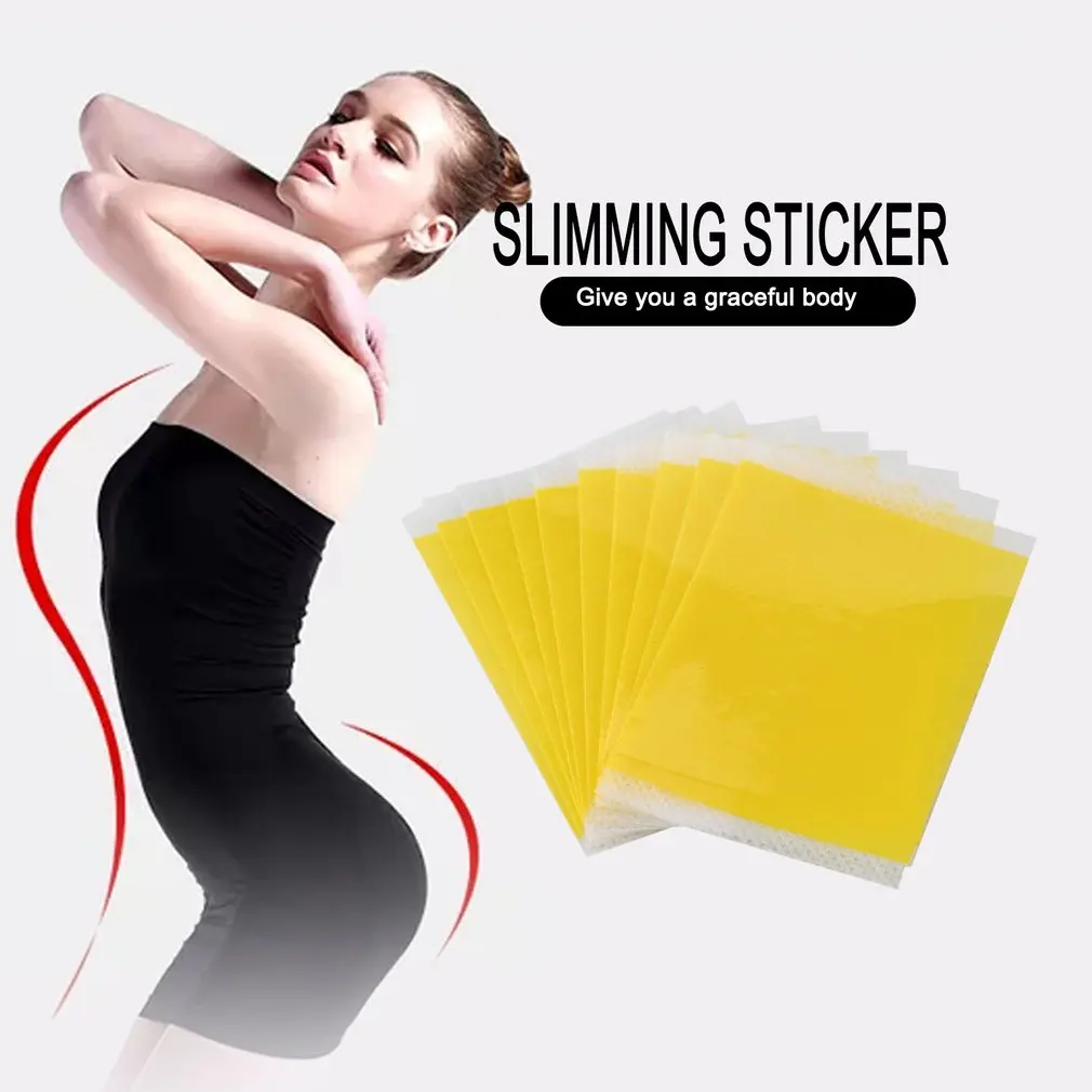 10 шт. пластырей для похудения пластыри пасты пупка клейкие наклейки Детокс диета