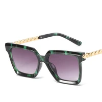 2021 square sunglasses women fashion vintage shades men brand design luxury sun glasses uv400 oversized eyewear female oculos