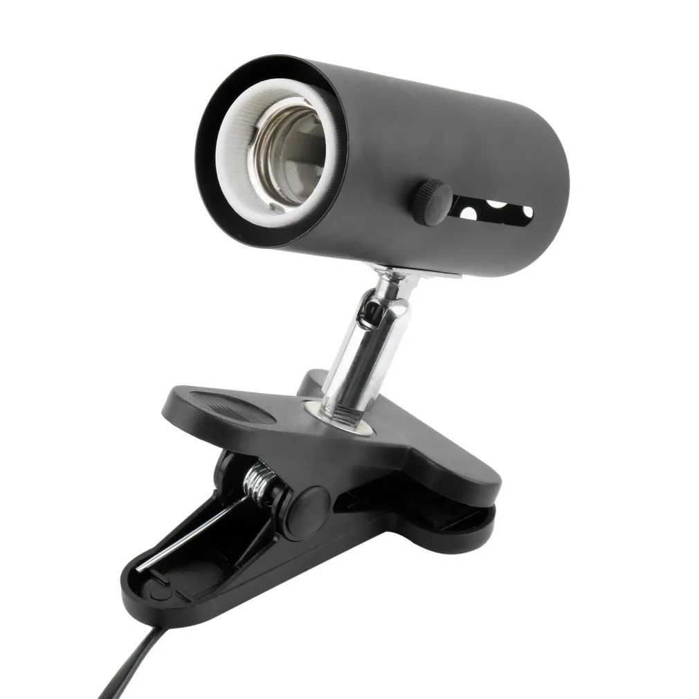 

UVA+UVB Reptile Lamp Kit Ceramic Light Holder with Clip-on Basking UV Heating Lamp Set or Reptiles / Tortoise / Lizard