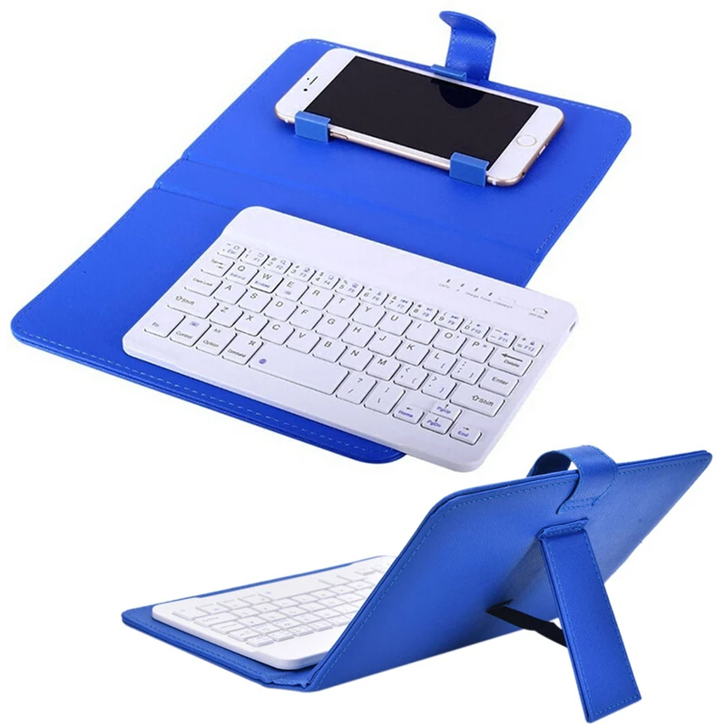 Keyboard Case for iPhone Protective Mobile Phone with Bluetooth For IPhone 6 7 Smartphone Portable PU Leather Wireless |