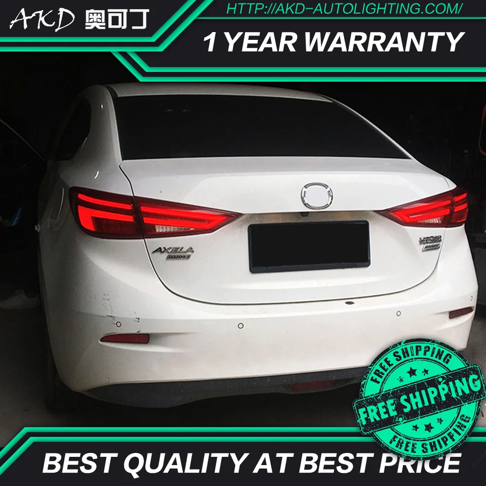 АКД автомобильного тюнинга задних фонарей задние фонари для Mazda 3 Mazda3 Axela 2014 2018