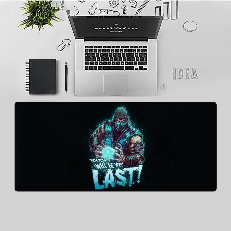 

Mortal kombat Comfort Mouse Mat Gaming large Mousepad Desk Table Protect Game Office Work Mouse Mat pad Non-slip Laptop Cushion