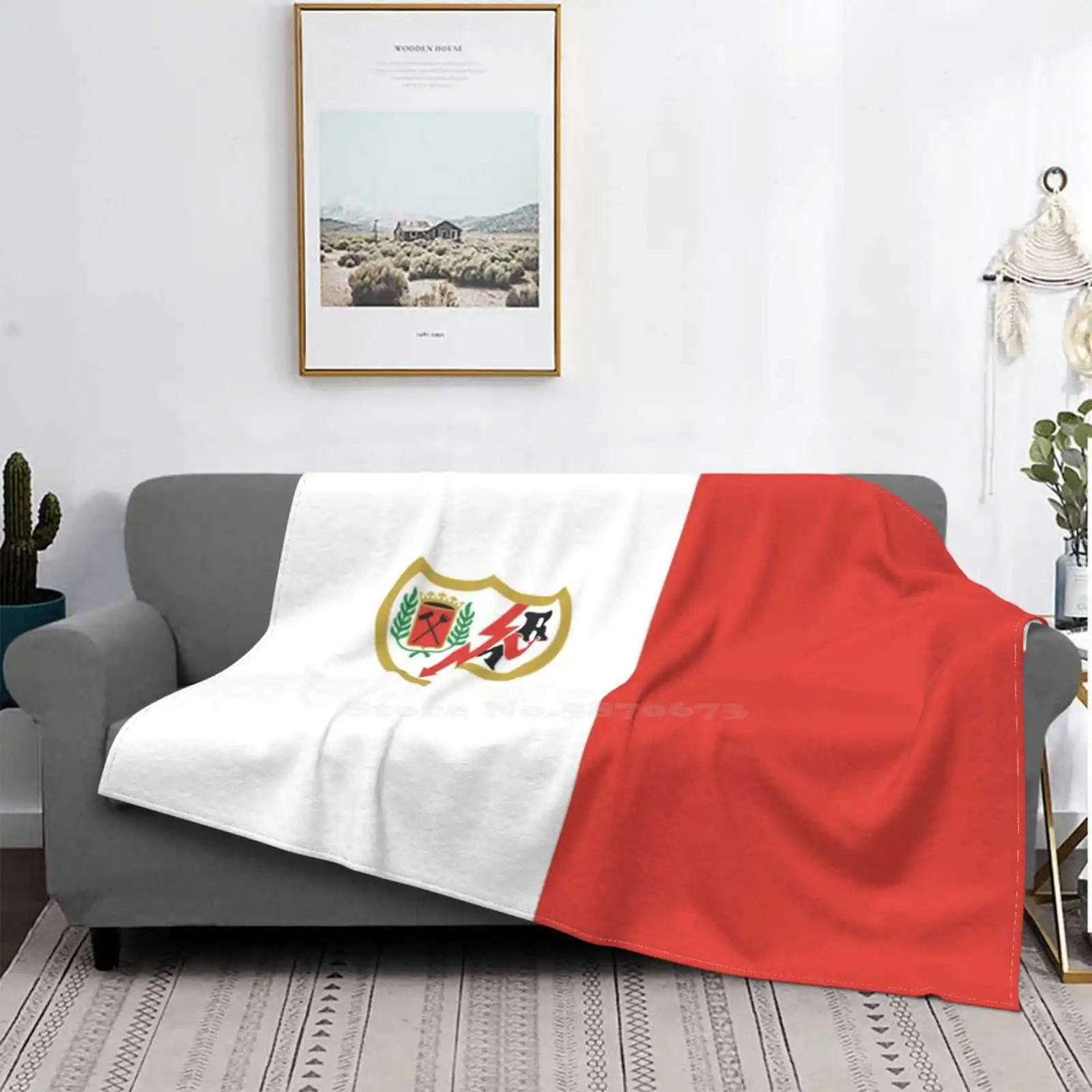 

Vallecano Ray Hot Sale Printing High Qiality Flannel Blanket Vir Vallecano Ray American Football Sports Spain 19 Greedy