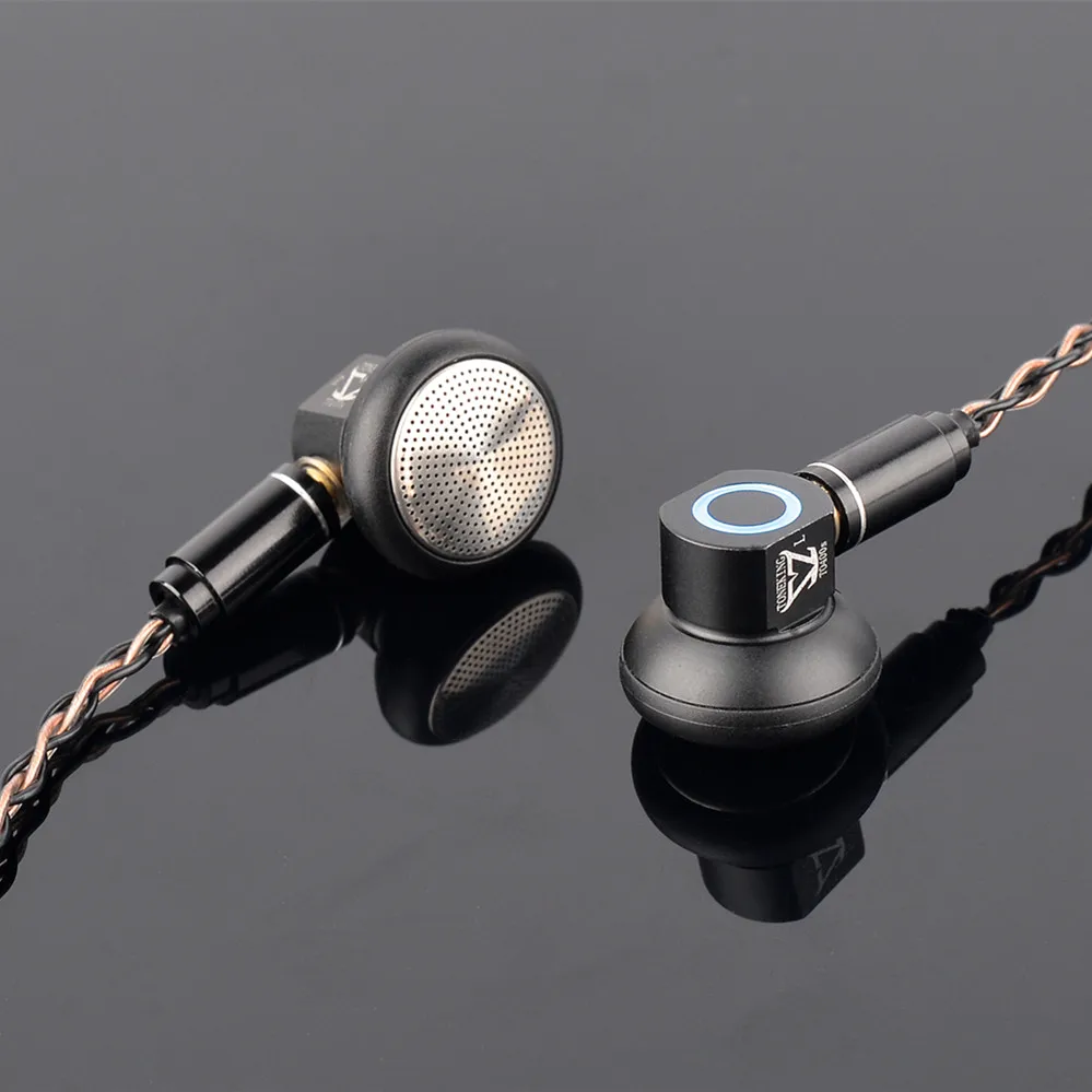 TONEKING TO400s 400Ohm Высокая чувствительность графеновая диафрагма плоский Hifi музыкальный монитор DJ Studio стерео металлические наушники TO600 \ TO150