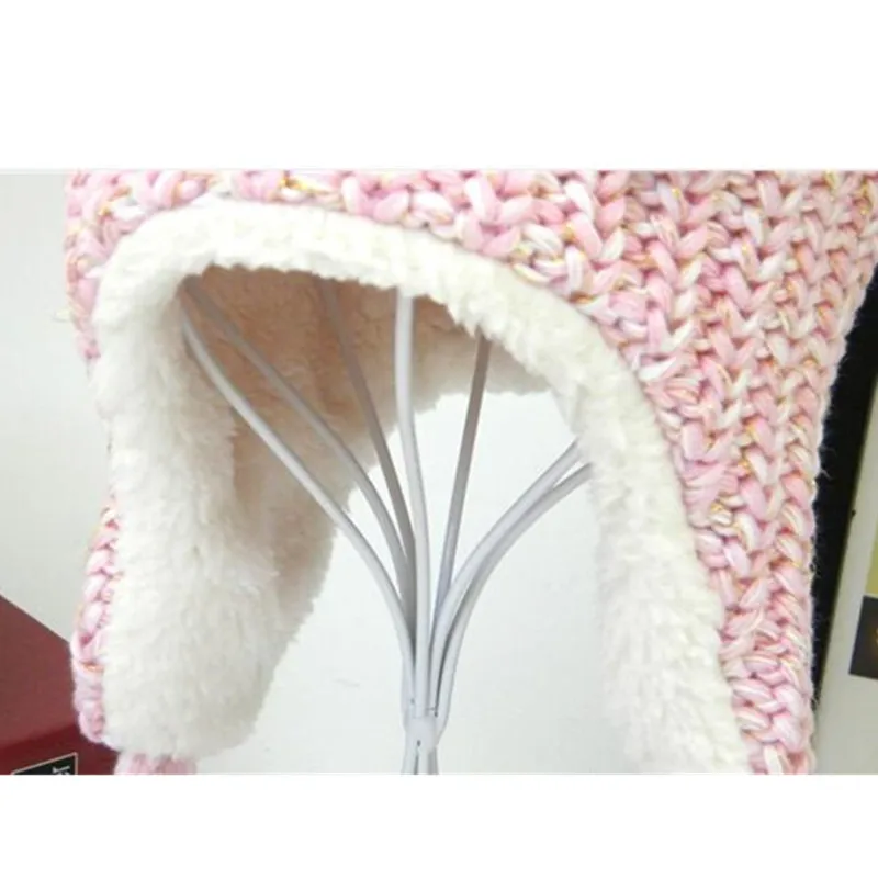 Новинка 2020 демисезонные шапки для девочек детские вязаные теплые с мультяшным