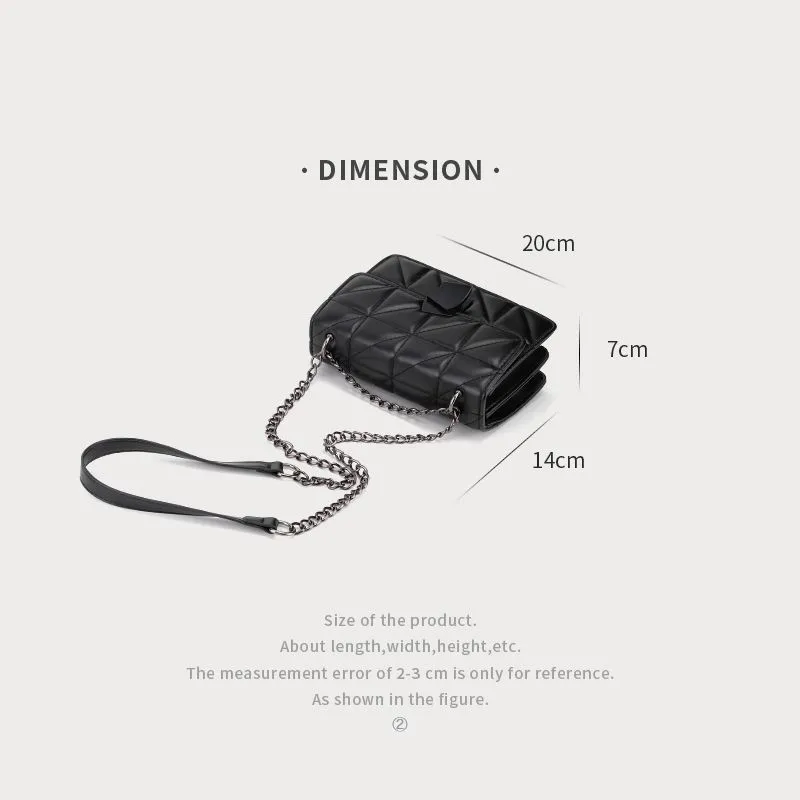 brand design luxury handbags women rhombic crossbody bags chain small messenger bag lady shoulder bag large capacity totes free global shipping