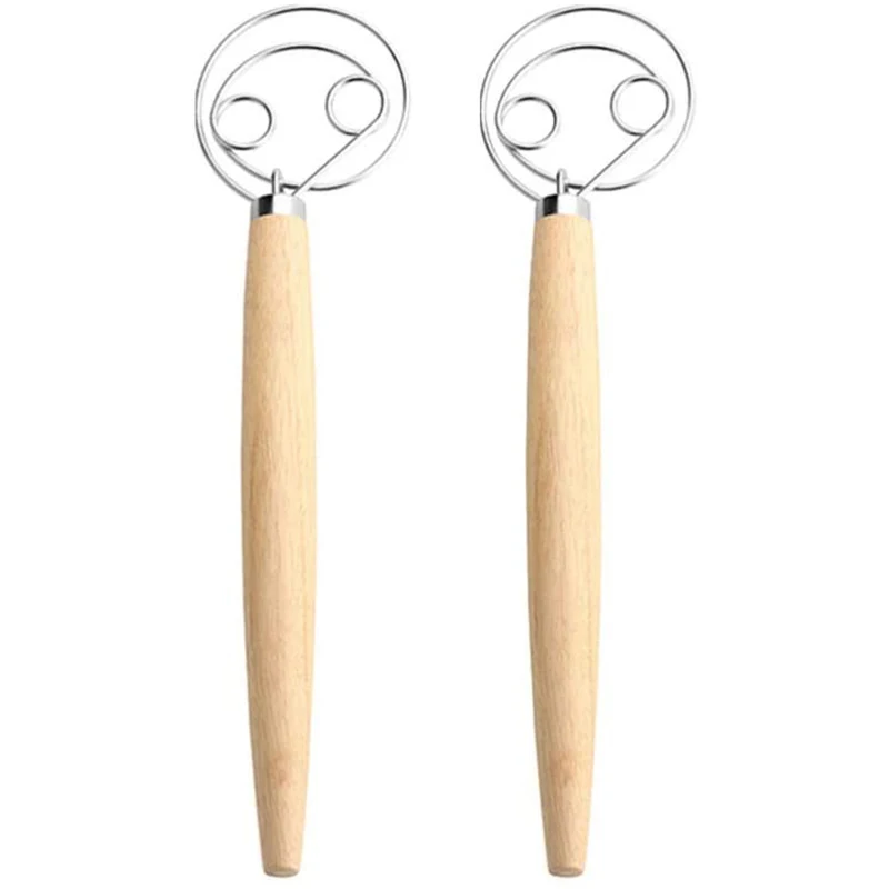 Датский венчик для теста ручной хлеб Смеситель Венчик Кухня выпечки инструменты