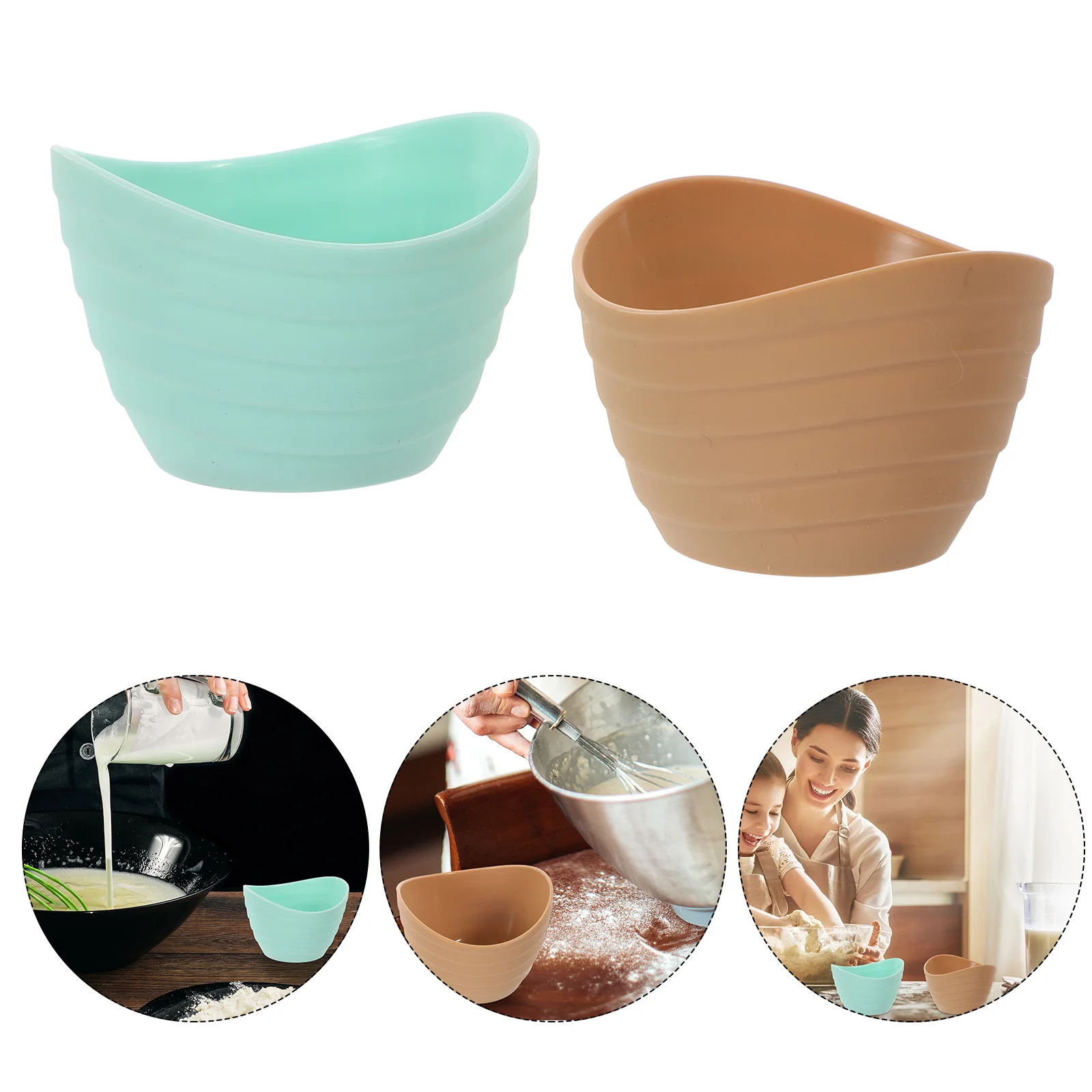 

2 шт., инструмент для измерения яркости изделия из силикона (случайный цвет)