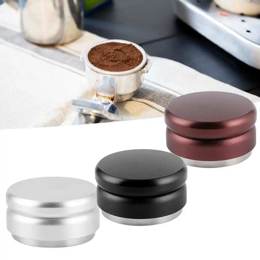 Регулируемый держатель для кофе из нержавеющей стали с плоской основой